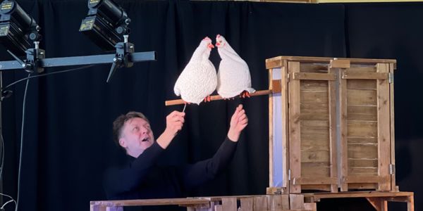 Theater Rosenfisch in der Turnhalle