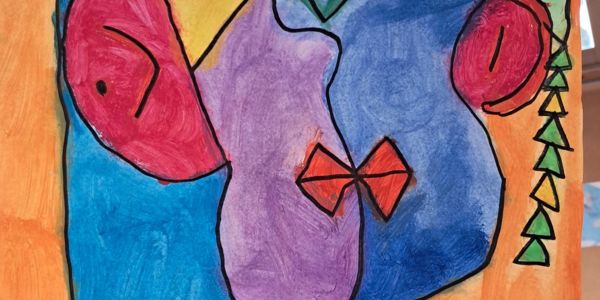 Kleine Picassos bei den Robben