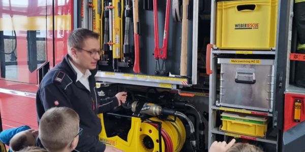 Besuch bei der Feuerwehr Herzogenrath